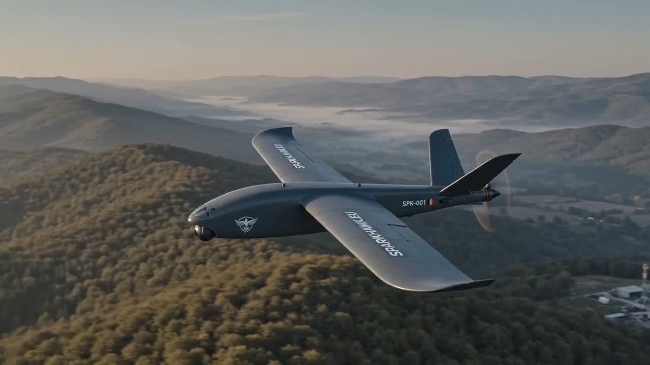 Sparkhawk fixed-wing patrol aircraft